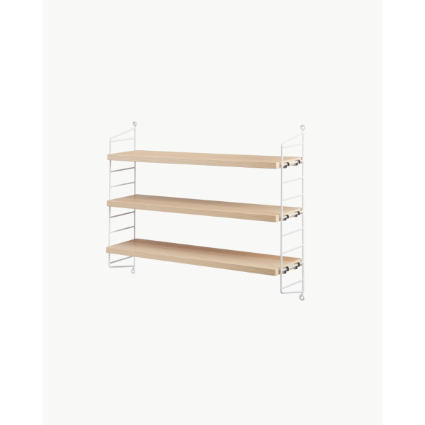 String Pocket, ask/hvit