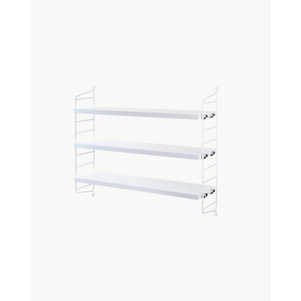 String Pocket, hvit/hvit