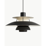 Louis Poulsen PH 5 pendel, monokrom sort