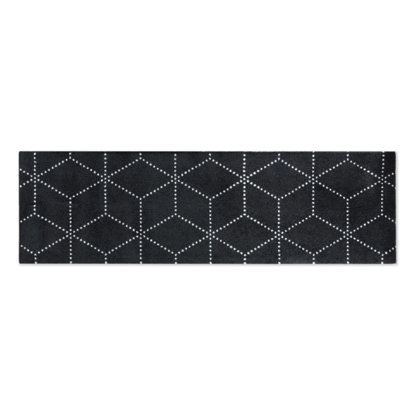 Heymat Hagl Black 45x150 cm