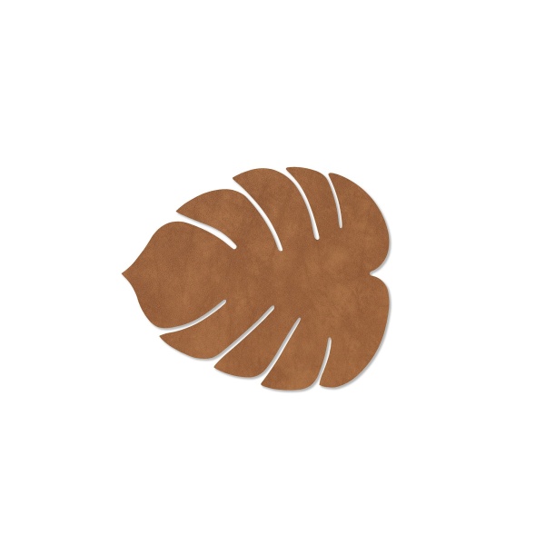 Lind DNA table mat Nupo Leaf S, nature