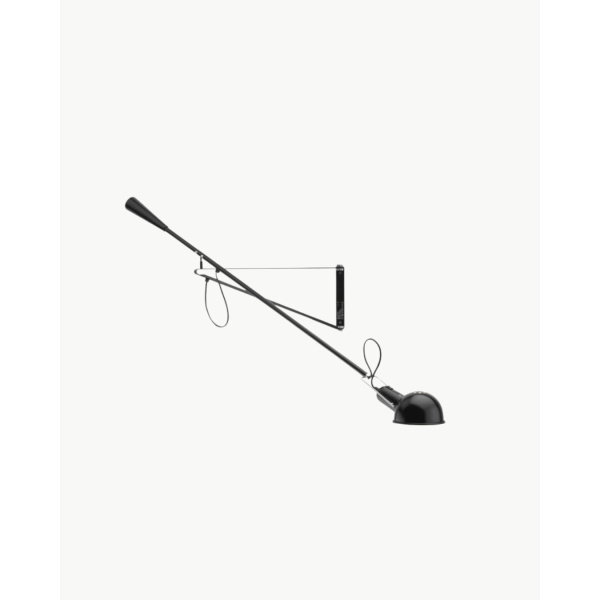 Flos 265 Vegg lampe small, svart