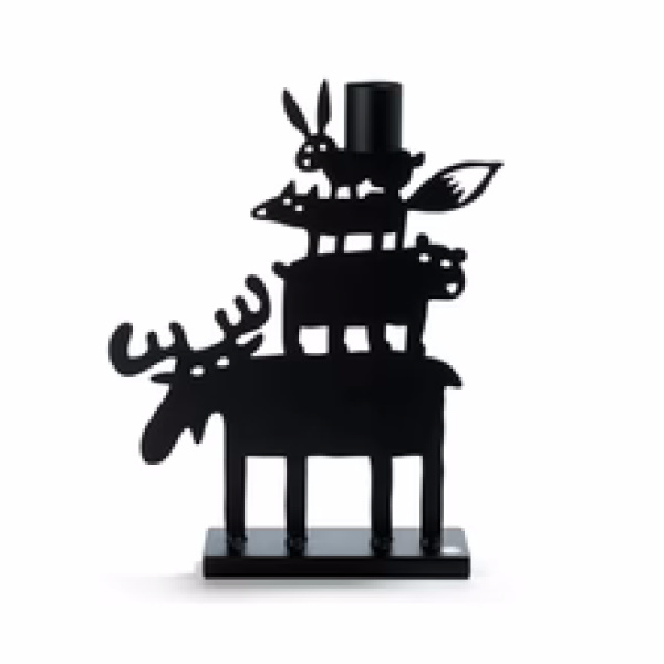 Bengt & Lotta Moose pyramid candle holder