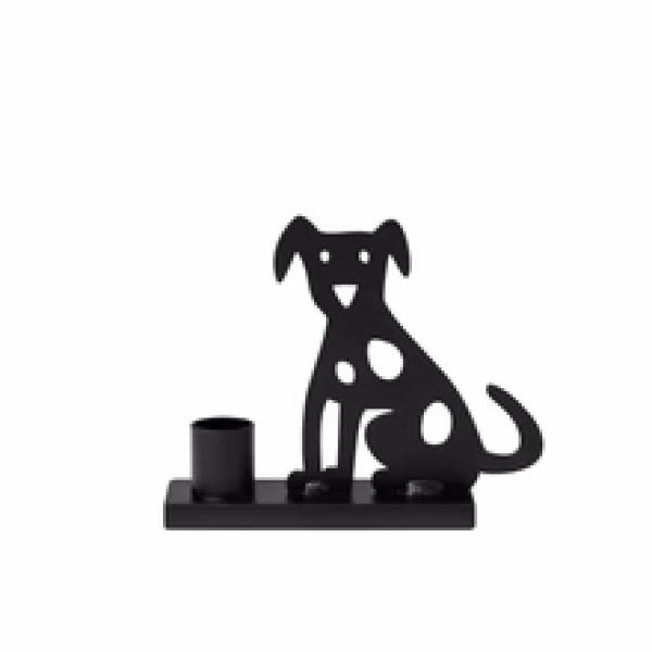 Bengt & Lotta Sitting dog candle holder