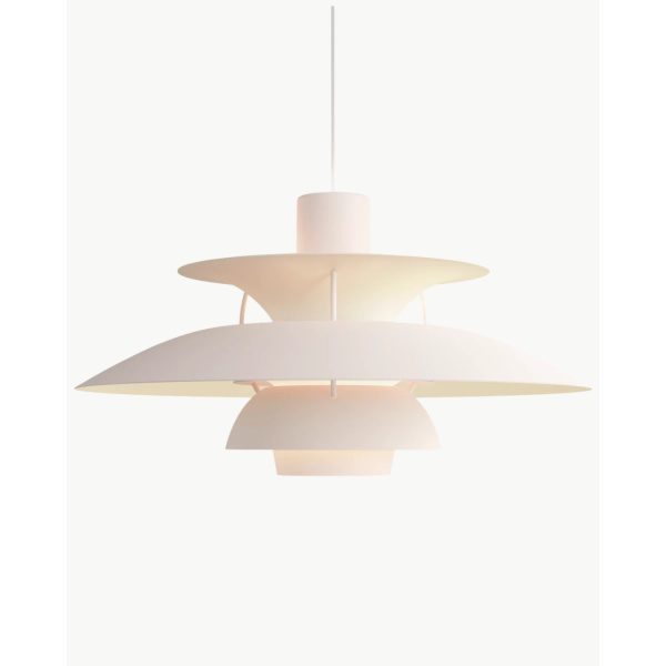 Louis Poulsen PH 5 pendel, Monochrome pale blush