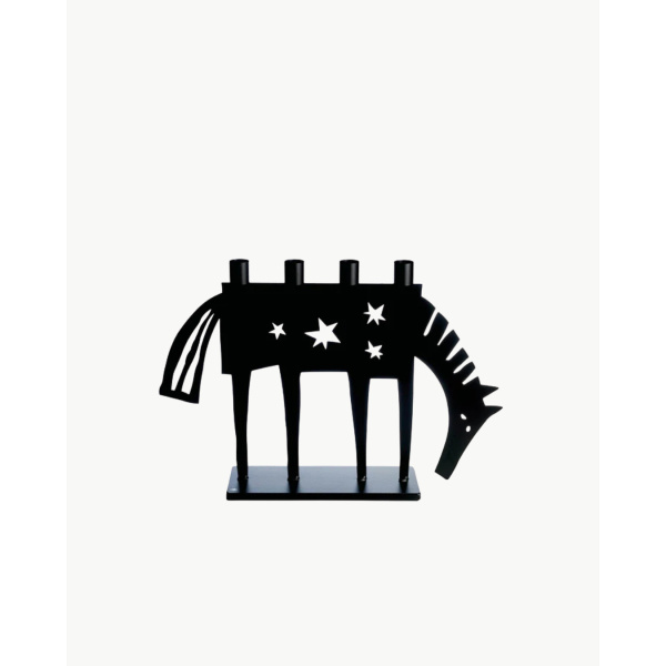 Bengt & Lotta Horse 4 candle holder