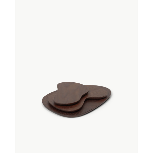 Ferm Living Cairn Cutting Boards, mørk brun
