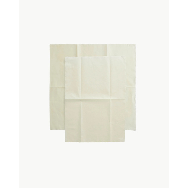 Vollane 2pk bivoksduker L / XL, bomull natur