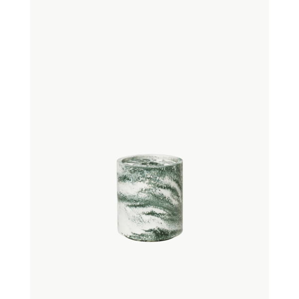 Ferm Living Mist Container, emerald/off white