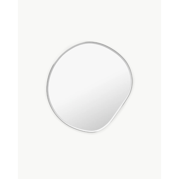 Ferm Living Pond Mirror XL, mørk krom