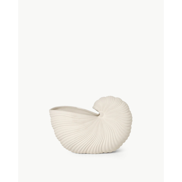 Ferm Living Shell pot, off white