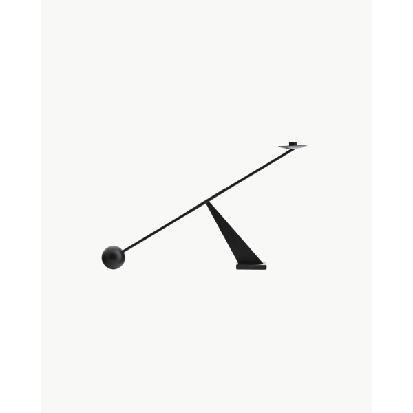 Audo Interconnect lysestake large, rustfritt stål sort