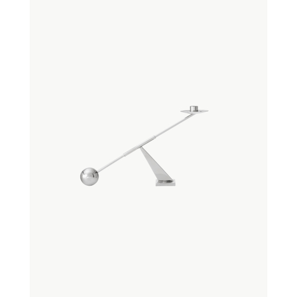 Audo Interconnect lysestake small, rustfritt stål